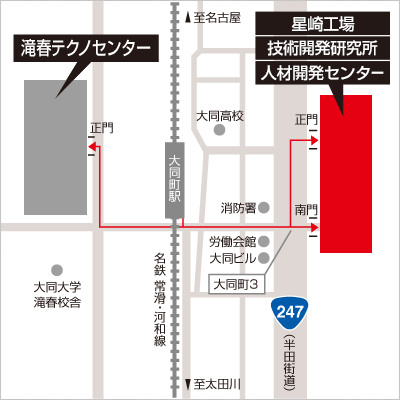 技術開発研究所 アクセスマップ