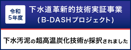下水道革新的技術実証事業（B-DASHプロジェクト）